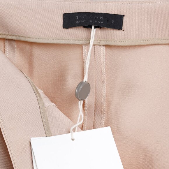 The Row Nude Stretch Twill Topstitched Pants - Picture 8 of 10